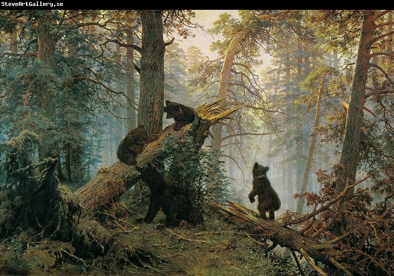 Ivan Shishkin Morning in a Pine Forest